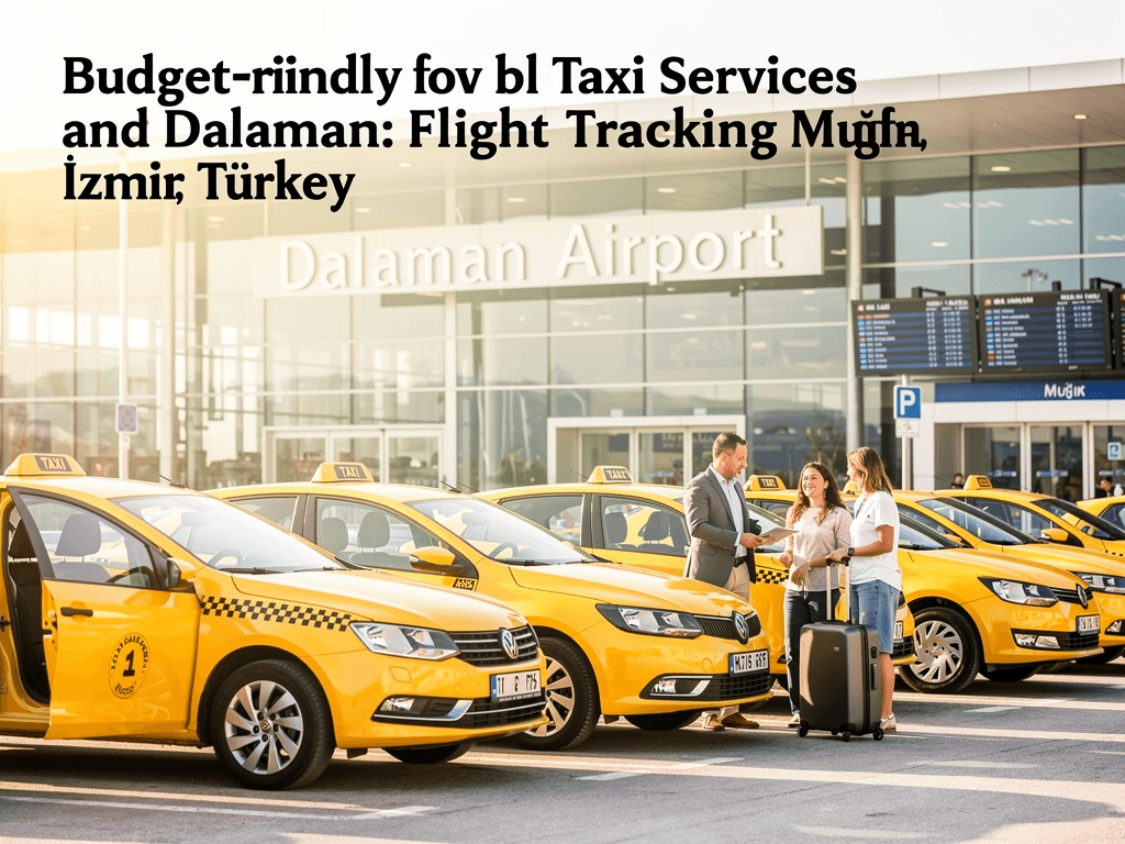 Dalaman Havalimanı Taksi Hizmetlerinde En Uygun Fiyatlar ve Uçuş Takibi Avantajı
